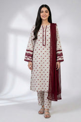 Printed Lawn Suit 3PC