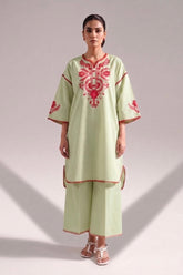 Pistachio Serne Lawn Cotton Set