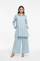 Relaxed Sky Blue Karandi Set
