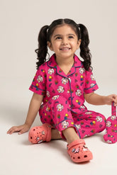 Pink Paws Pajama Set