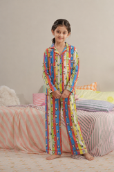 Rainbow Wadd Linen PJ Set