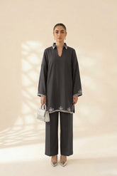 Charcoal Blend Embellished Set