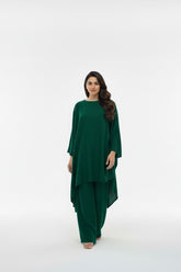 Emerald Kaftan Wool Set