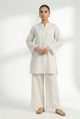 Dobby Lawn Off White Set