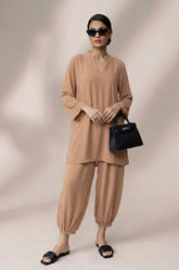 Nude Georgette Set