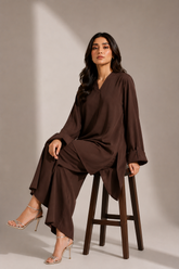 Chocolate Nida Crepe Set