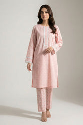 Dobby Lawn Pink Set
