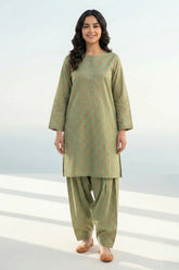 Printed Lawn Kurta Set