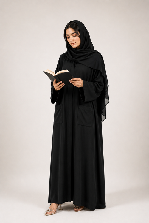 Essential Abaya Black