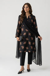 Black Blossom Elegance