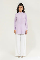 Button Down Lilac Set