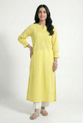 Dobby Lawn Lemon Shirt