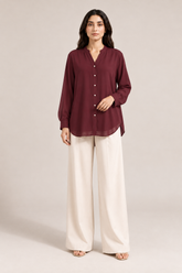 Pearl Top Maroon