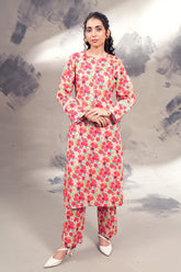 Dobby Cambric Print 2 PC