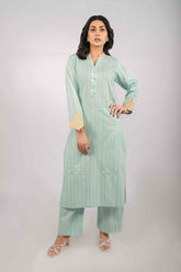 Dobby Lawn Sky Blue 2PC