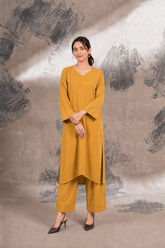 Karandi Ease Set Mustard