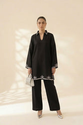 Black Blend Embellished Set