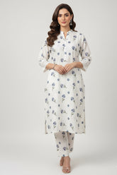 Slub Khaddar Print Set