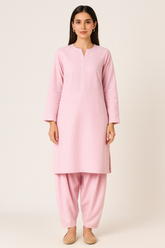Cambric Shalwar Kameez Soft Pink