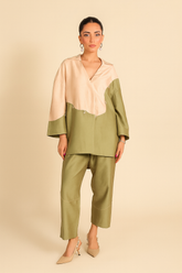 Charmeuse Two Tone Set