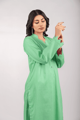 Pistachio Lawn Cotton Solid 2PC