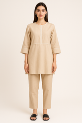 Beige Coord Set