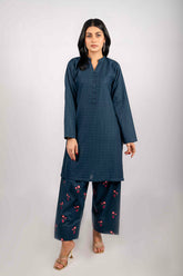 Lawn Embroidery Farshi 2PC