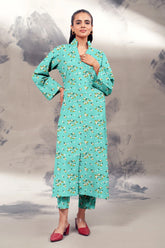 Slub Khaddar Print 2 PC
