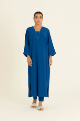 Royal Blue Kaftaan Set