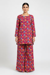 Slub Khaddar Print 2 PC