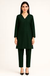 Silk Karandi 2PC Green