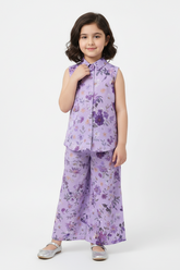 Lilac Floral Coord Set