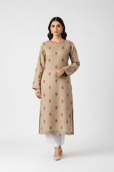 Skin Silk Karandi Embroidery 2PC