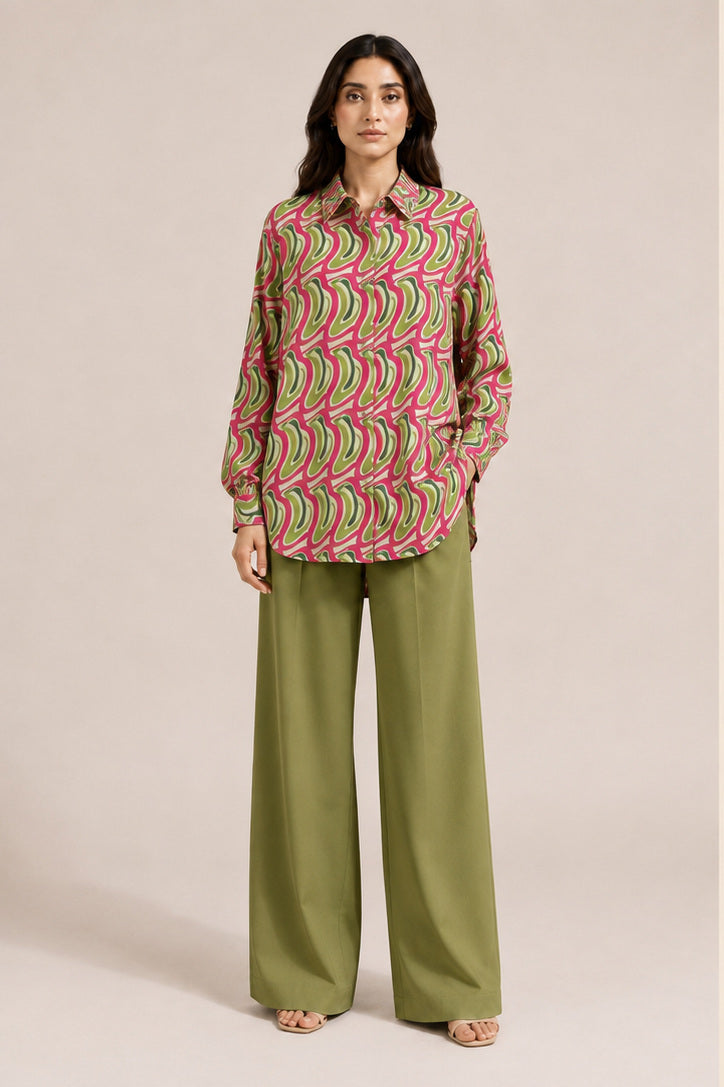 Printed Blend Shirt
