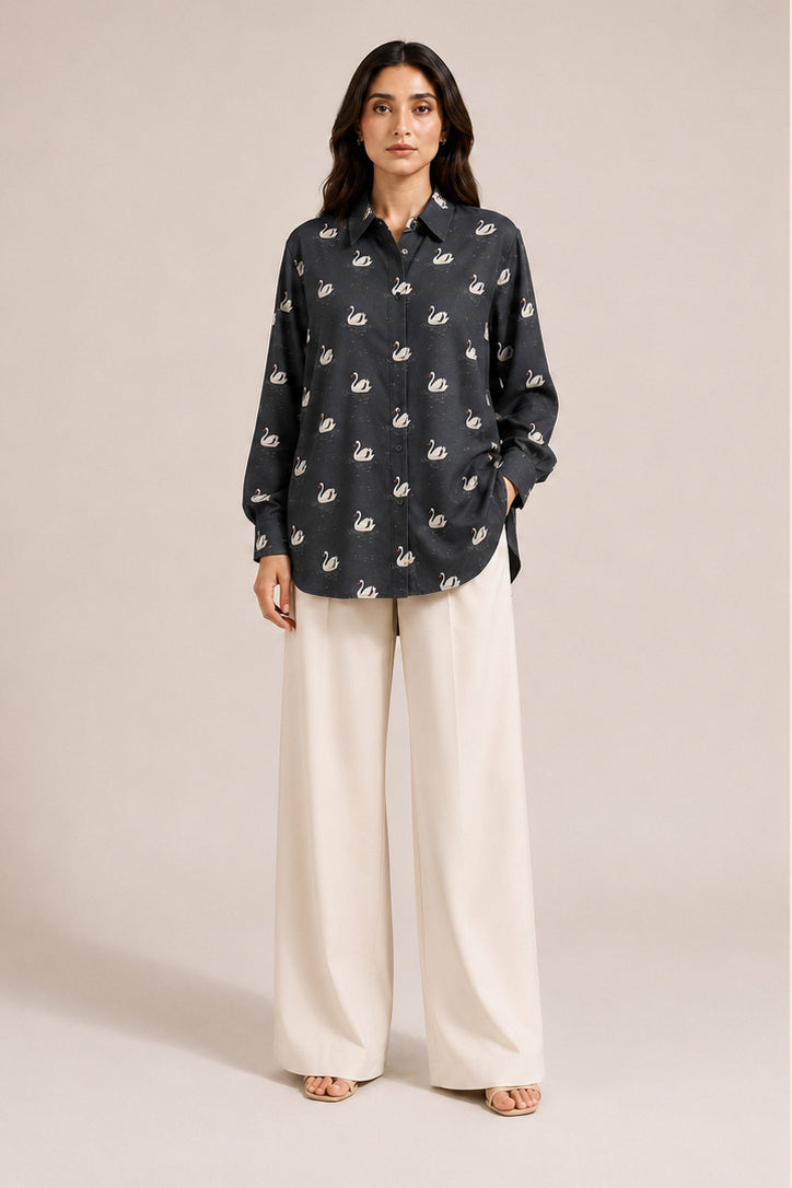 Printed Blend Shirt