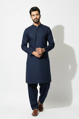 Men’s Cotton Shalwar Kameez – Navy