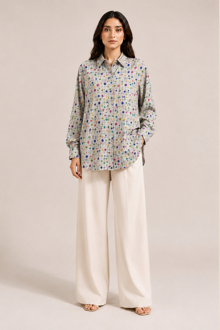 Printed Blend Shirt