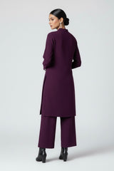 Wool Set Plum Purple