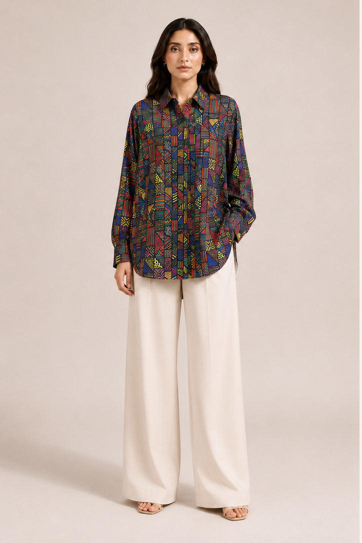 Printed Blend Shirt