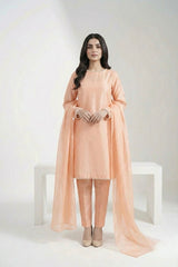 Korean Silk Peach 3PC