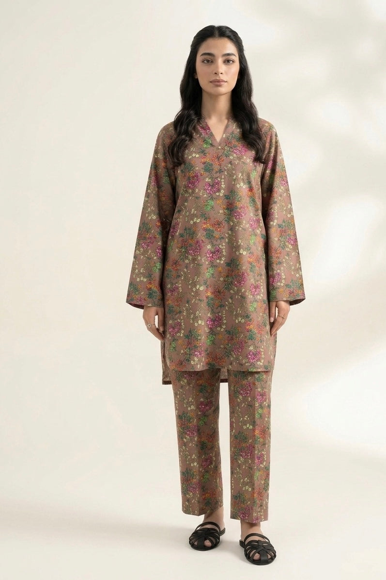 Printed Lawn Coord Set