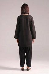 Black Embroidered Set