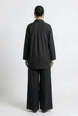 Black Textured Cood Set