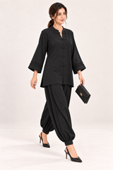 Poise Co-ord Set – Black