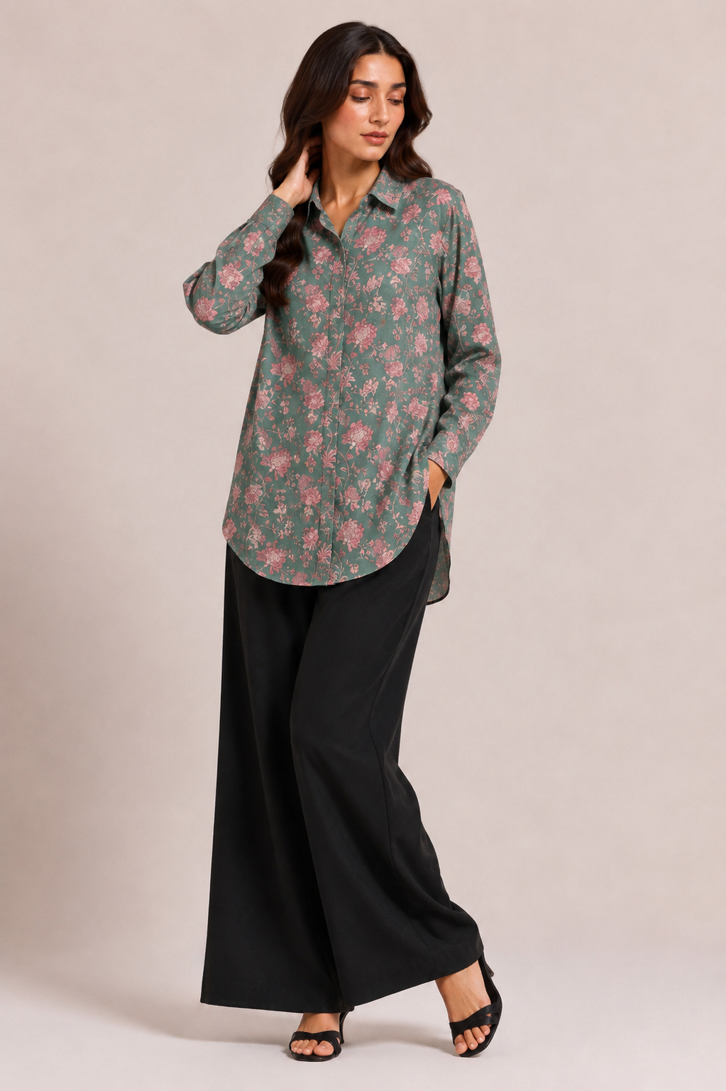 Printed Lawn Shirt