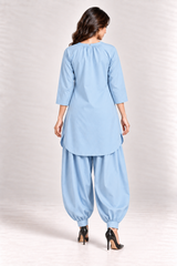 Muse Poplin Co-ord - Powder Blue