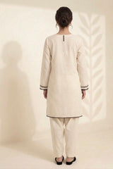 White Lawn Embellished Set