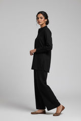 Black Dobby Cotton Set