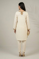 Ivory Lawn Embellished Set