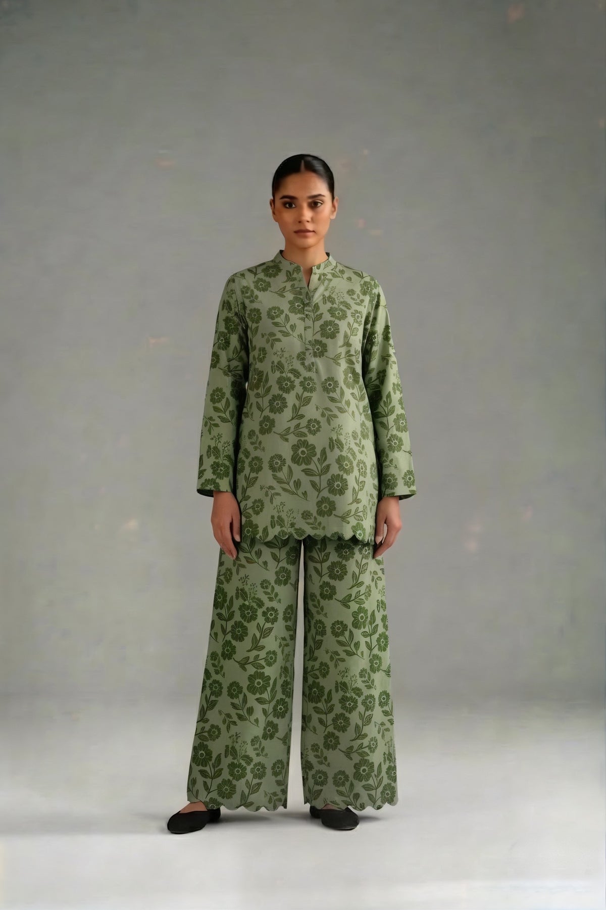 Printed Lawn Coord Set